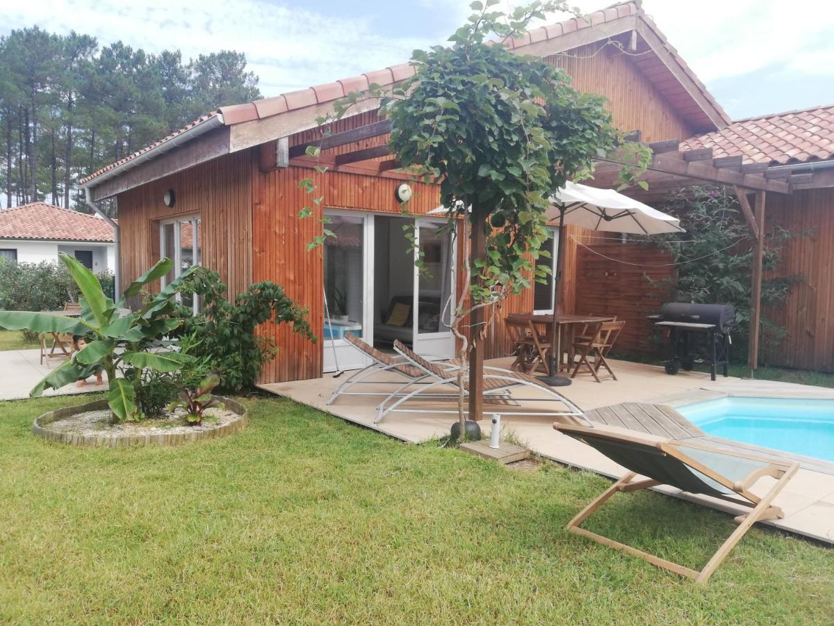 Maison Moderne Proche Lac Et Plage Leon Luaran gambar